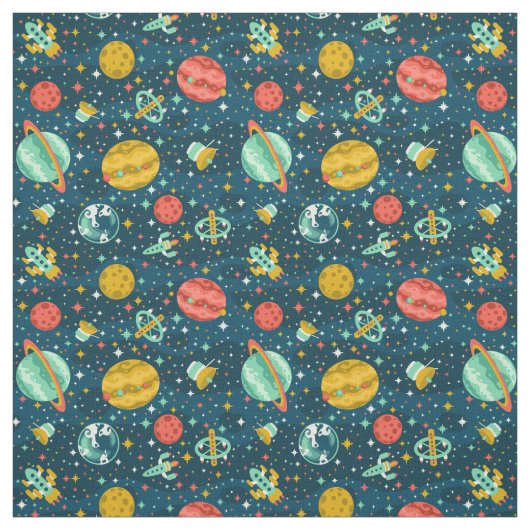 Tissu L'espace (Échantillon)