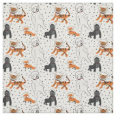 Tissu L'espace est le modèle des astronautes animaux sau (Échantillon)