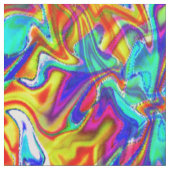 Tissu L'été animé... (Fermer)