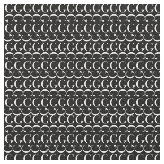 Tissu Lettre initiale G (Fermer)