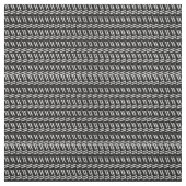 Tissu Lettre initiale monogramme W (Échantillon)