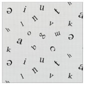 Tissu Lettres (Fermer)