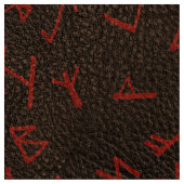 Tissu Lettres rouges en cuir foncé (simulé) (Fermer)