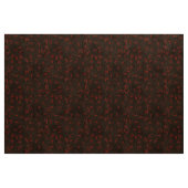 Tissu Lettres rouges en cuir foncé (simulé) (Yard)