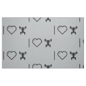 Tissu Levages frais d'haltère (Fat Quarter)