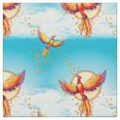 Tissu Levée d'oiseaux Phoenix (Fermer)