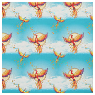 Tissu Levée d'oiseaux Phoenix