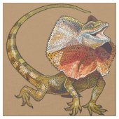 Tissu lézard à col cassé (Fermer)