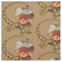 lézard à col cassé