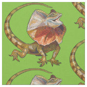 Tissu lézard à col cassé (Fermer)