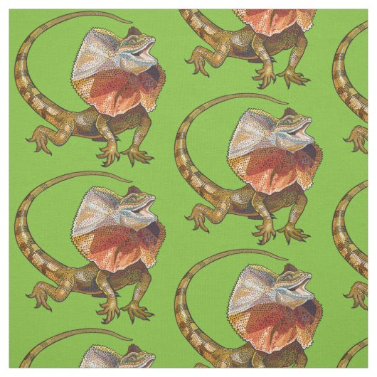 Tissu lézard à col cassé (Échantillon)