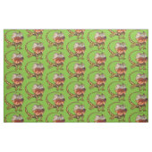 Tissu lézard à col cassé (Fat Quarter)