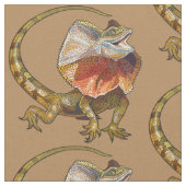 Tissu lézard étranglé de vrille (Fermer)