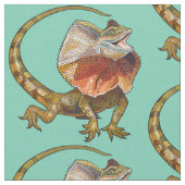 Tissu lézard étranglé de vrille (Fermer)