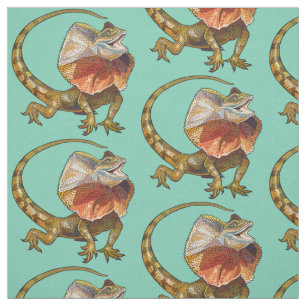 Tissu lézard étranglé de vrille