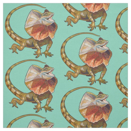 Tissu lézard étranglé de vrille (Échantillon)