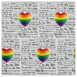 Tissu LGBT je t&#39;aime