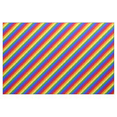 Tissu LGBT Pride Diagonal Rainbow Stripe Motif (Yard)