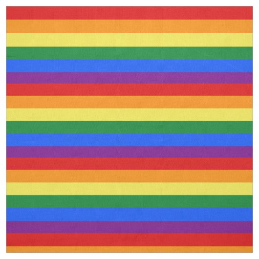 Tissu LGBT Rainbow Pride Flag Fabric (Échantillon)