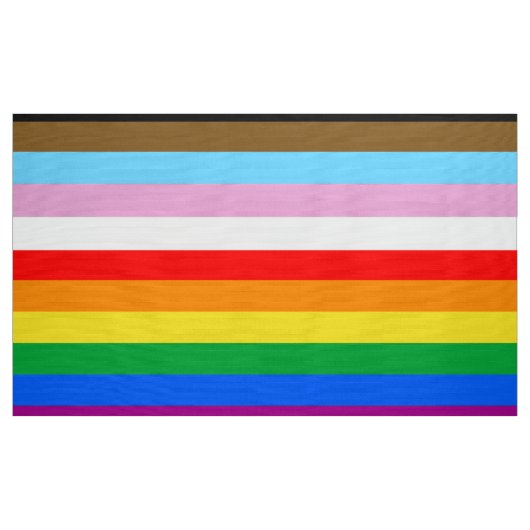 Tissu LGBTQ+ Progrès des bandes d'indicateur (Yard)