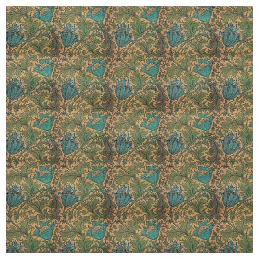 Tissu L'héritage fleurit des textiles (Échantillon)