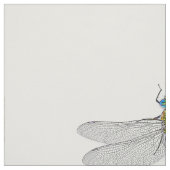 Tissu Libellule-choisissez l'arrière - plan de couleur ! (Échantillon)