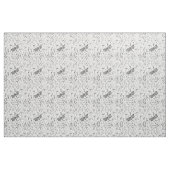 Tissu libellule et fleurs (Fat Quarter)