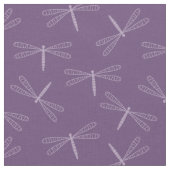 Tissu Libellule pourpre moderne (Fermer)
