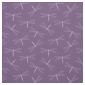 Tissu Libellule pourpre moderne (Échantillon)