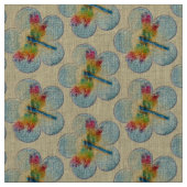 Tissu libellules (Échantillon)