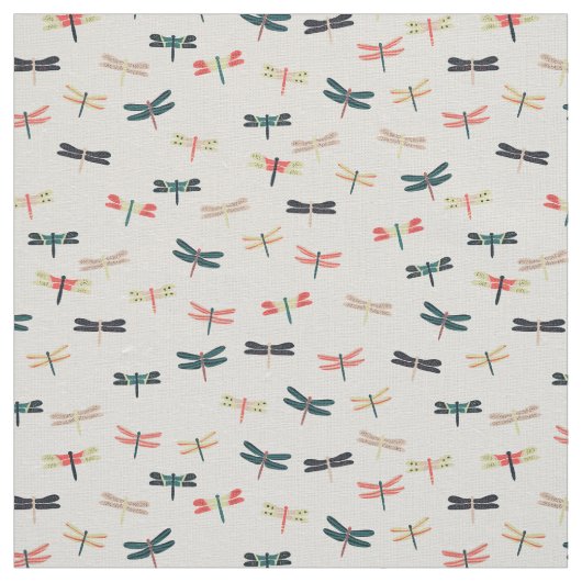 Tissu libellules (Échantillon)