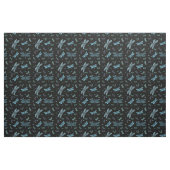 Tissu Libellules de vert bleu (Fat Quarter)