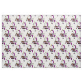 Tissu Licorne jouant des cornemuses (Fat Quarter)