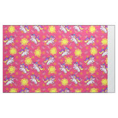 Tissu Licorne Rose (Yard)