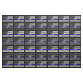 Tissu Ligne bleue mince (Fat Quarter)