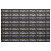 TISSU LIGNE BLEUE MINCE (Yard)