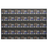TISSU LIGNE BLEUE MINCE (Fat Quarter)