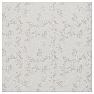 Tissu Ligne Botanique neutre Art minimaliste Beige Flora