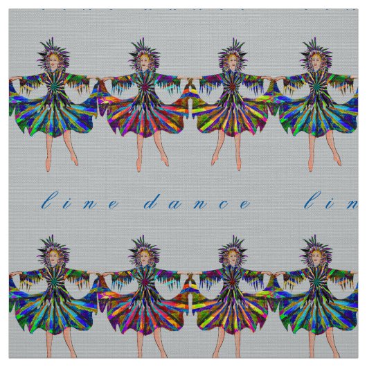 Tissu ligne danse (Échantillon)