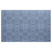 Tissu Lignes abstraites noires et de bleu (Yard)