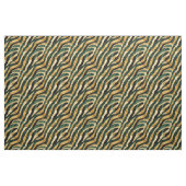 Tissu Lignes Abstraites vertes et or (Fat Quarter)