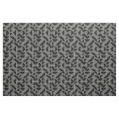 Tissu Lignes Art Déco Noir (Fat Quarter)