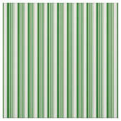Tissu Lignes beige et vert foncé (Échantillon)