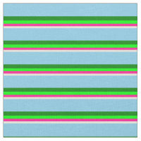 Lignes Beige, Rose profond, Lime, Vert et Bleu cie