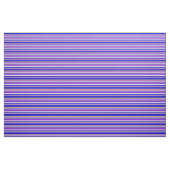 Tissu Lignes beige, violet, tan et bleu (Fat Quarter)