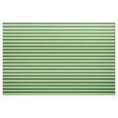 Tissu Lignes Bisque et Vert foncé (Yard)