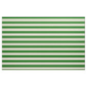 Tissu Lignes Bisque et Vert foncé (Fat Quarter)