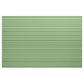 Tissu Lignes Bisque et Vert foncé (Yard)