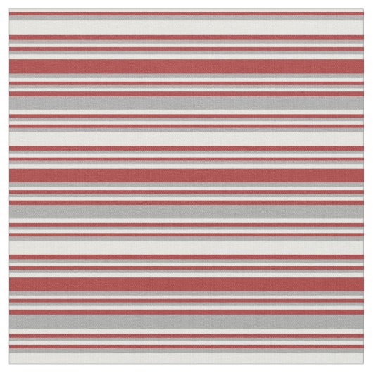 Tissu Lignes blanches, Brown et gris foncé (Fermer)