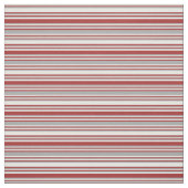 Tissu Lignes blanches, Brown et gris foncé (Échantillon)